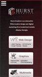 Mobile Screenshot of hurstcreative.com